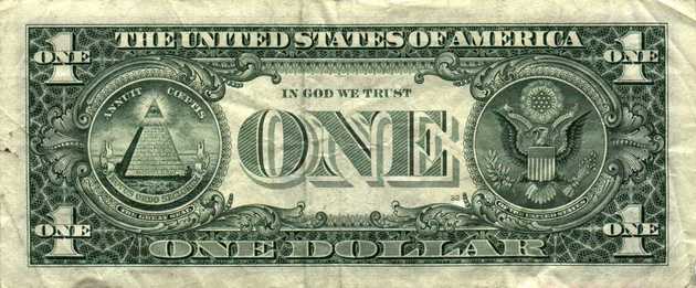 Um dólar Illuminati